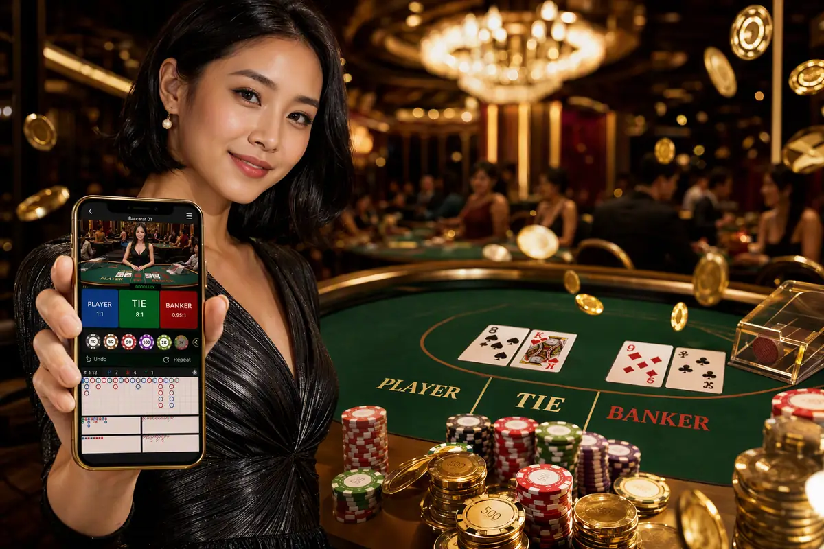 cata4d Casino meja live dealer baccarat